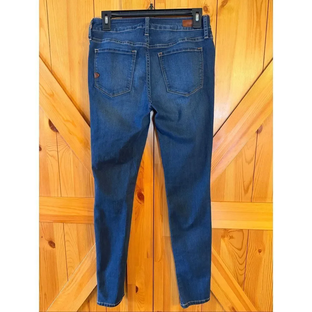 Jacob Davis Women’s Skinny Medium Wash Stretchy Denim Jeans Size 28 (6745)